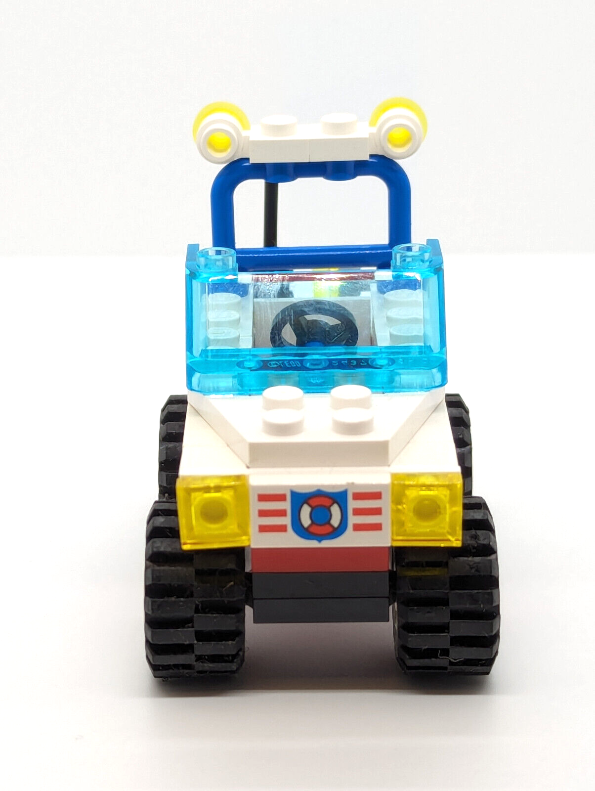 Lego Classic Coast Guard Minifigure & Truck from Hurricane Harbor 6338 (res004) - StudBee