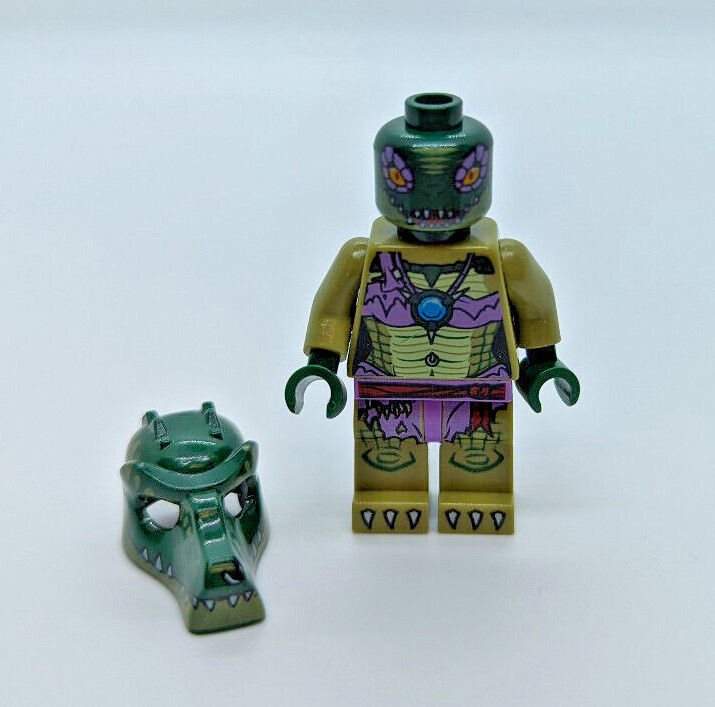 NEW LEGO Crooler Crocodile Minifigure, Legends of Chima 70006 (loc022) - StudBee