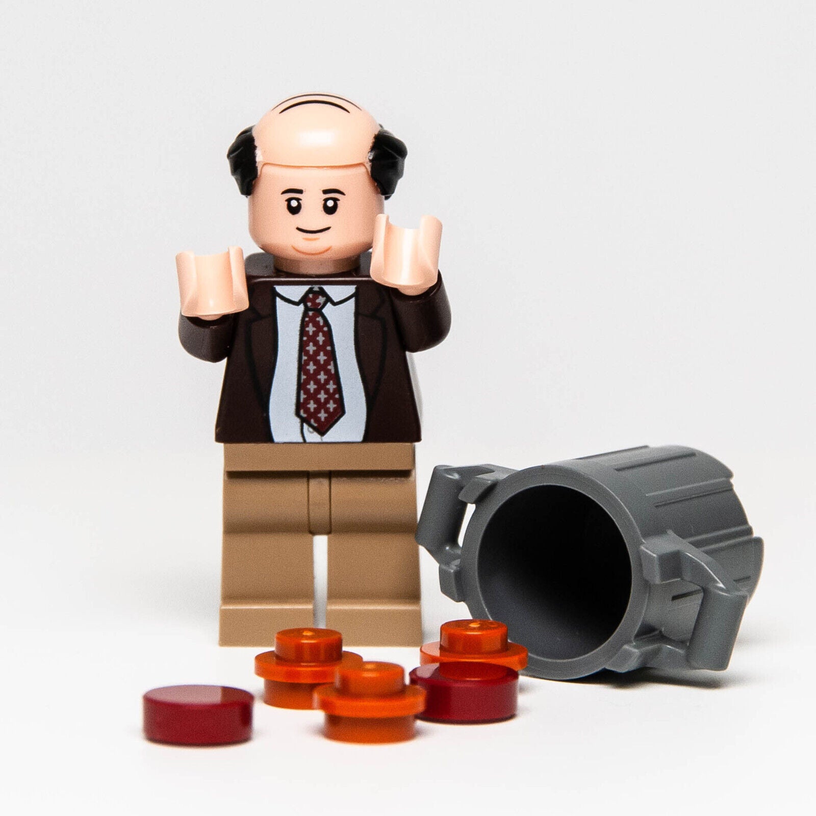 NEW LEGO The Office Minifigure - Kevin Malone (idea108) 21336 with Chili Pot - StudBee