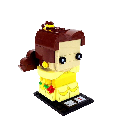 Lego 41595 Disney Princess BrickHeadz Belle Complete Set w/ Manual