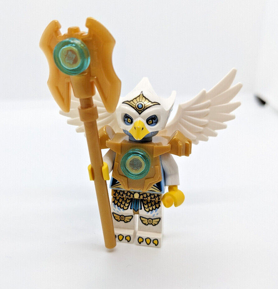 Lego Eris Minifigure Heavy Armor 70009 Eagle Legends Chima (loc037) - StudBee