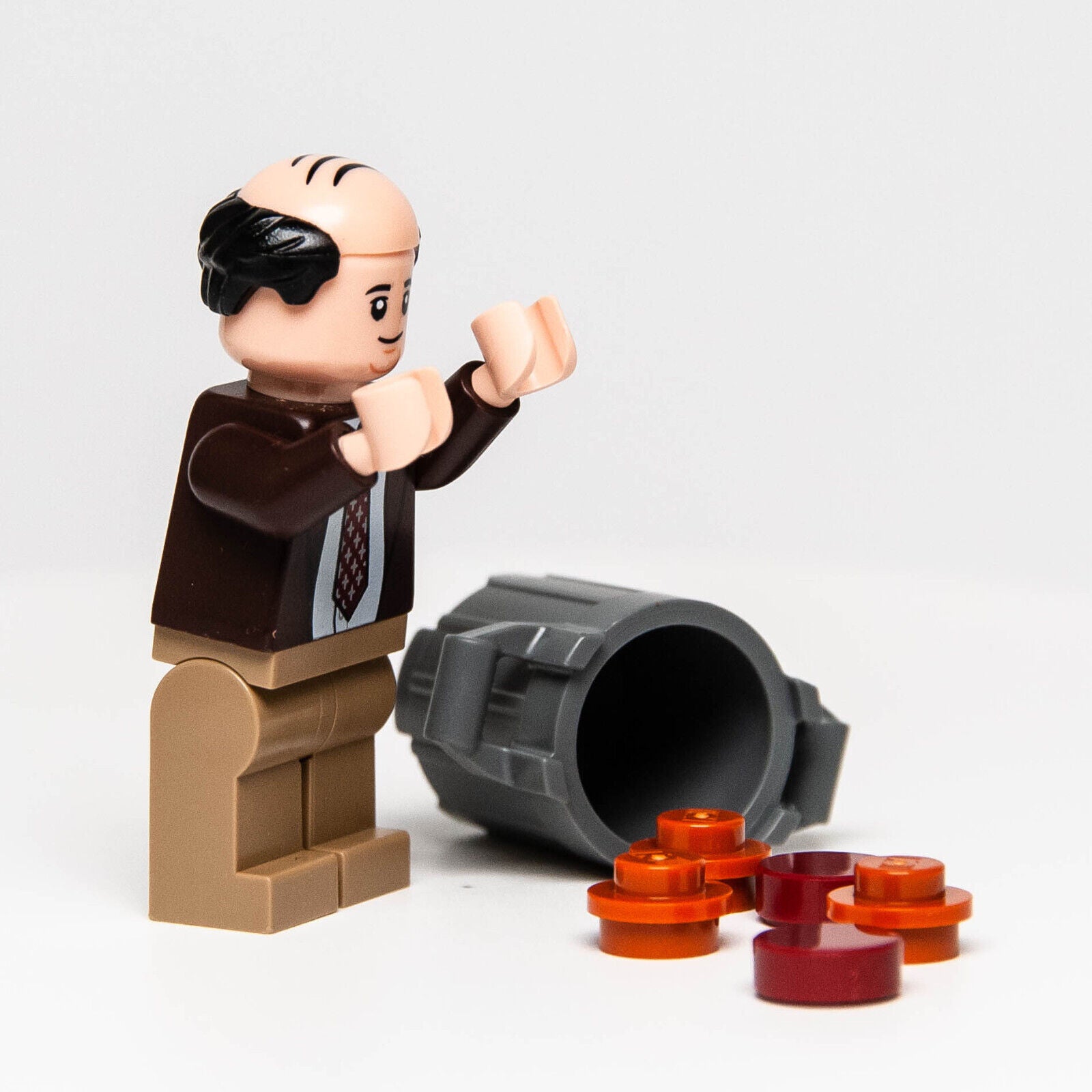 NEW LEGO The Office Minifigure - Kevin Malone (idea108) 21336 with Chili Pot - StudBee