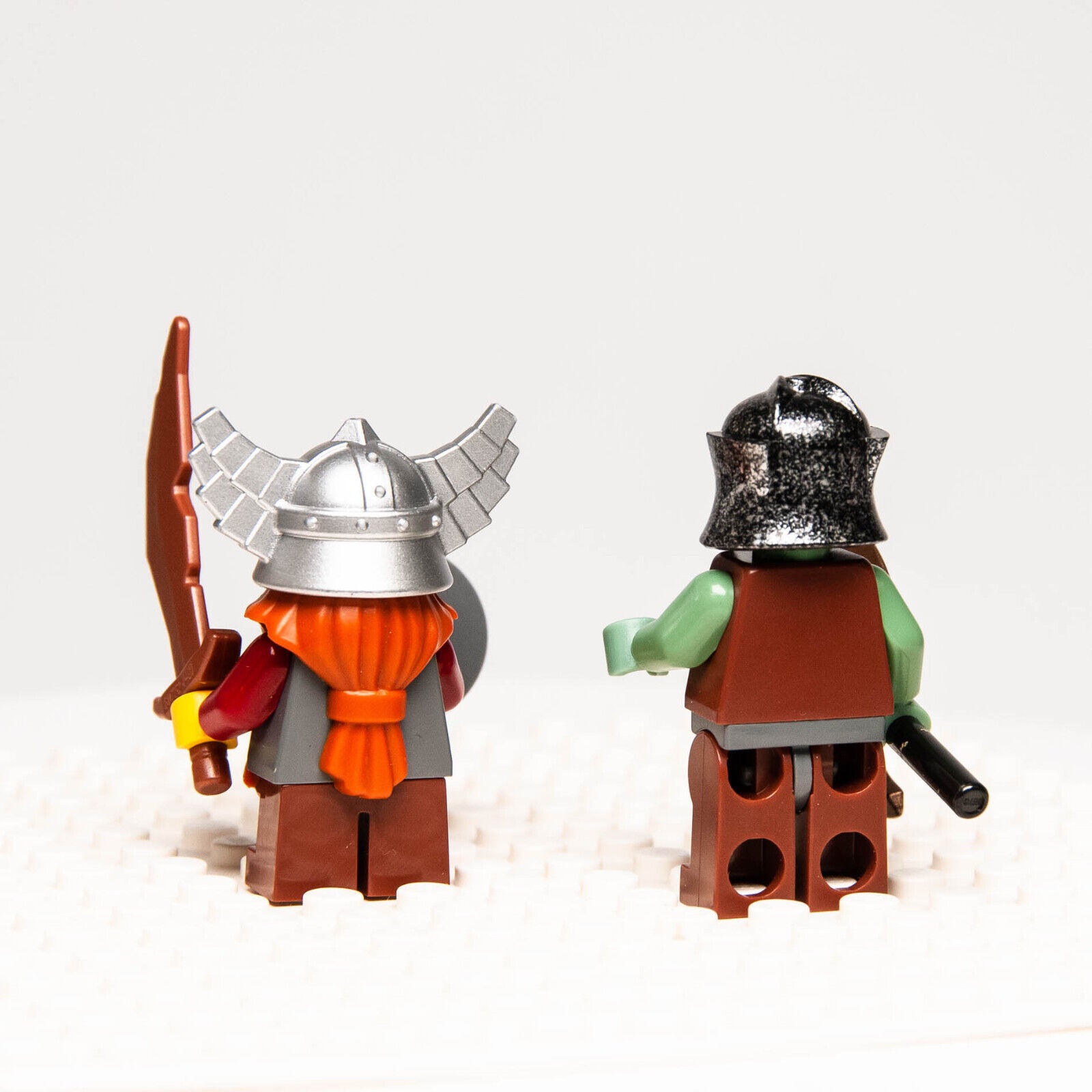 LEGO Castle Fantasy Minifigure: Troll Warrior 3 Orc (cas368) Dwarf (cas357) 7036 - StudBee