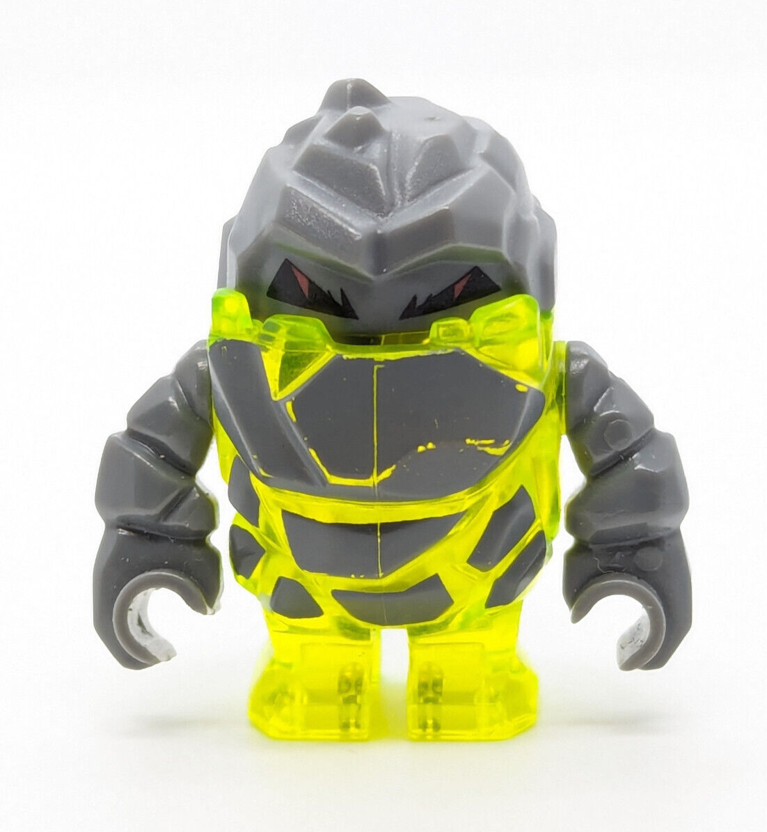 Lego Power Miners 8959 Minifig Lot:  Rex & Sulfurix Neon Green Rock Monster (pm - StudBee