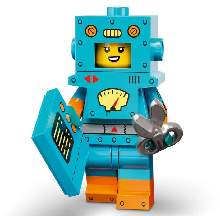 SEALED New LEGO CMF Series 23 Minifigure - Cardboard Robot 71034 (col23-6) - StudBee