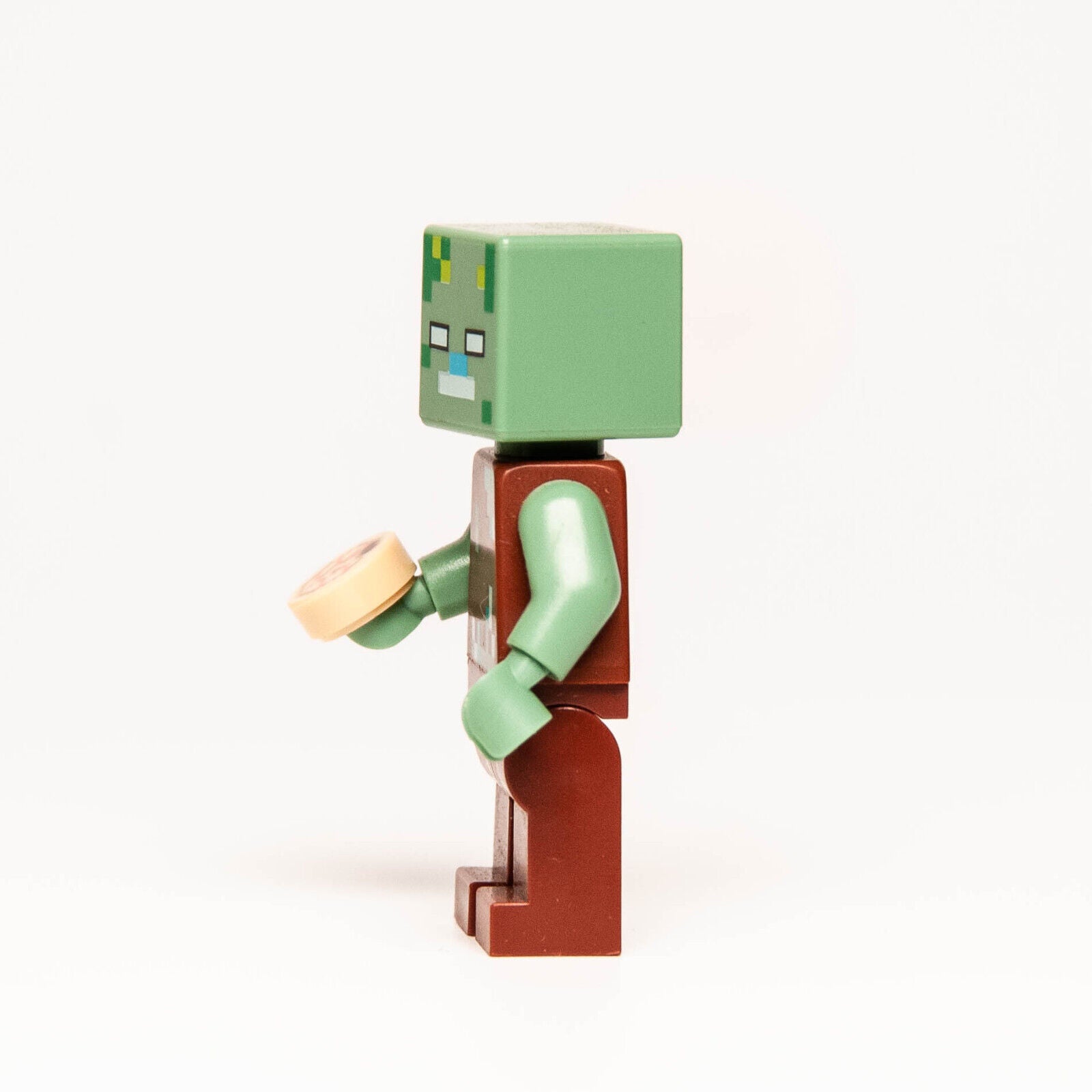 LEGO Drowned Zombie Minifigure w/ Shell - The Coral Reef - 21164 (min088) - StudBee