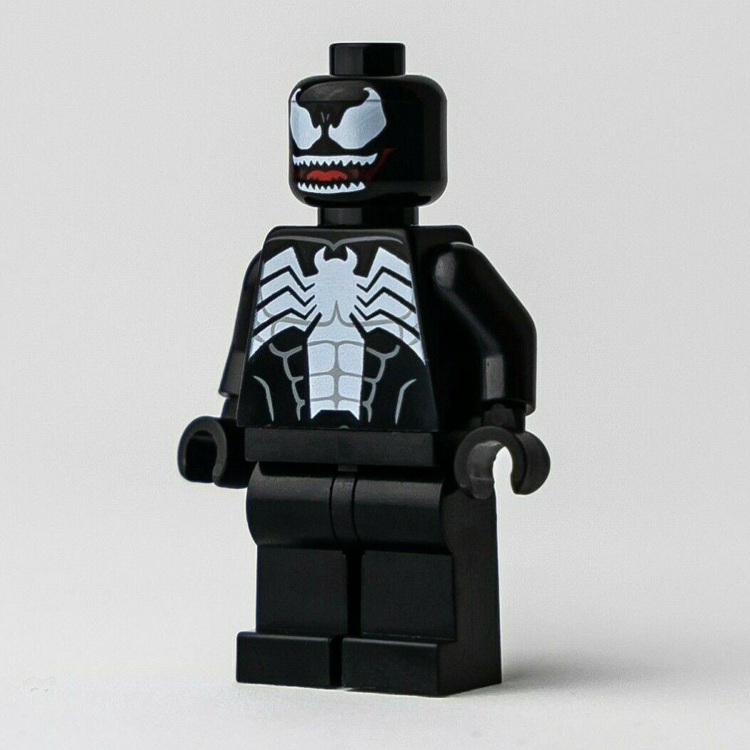 New LEGO Venom - Red Mouth Minifigure - Marvel Super Heroes  (sh542) - StudBee