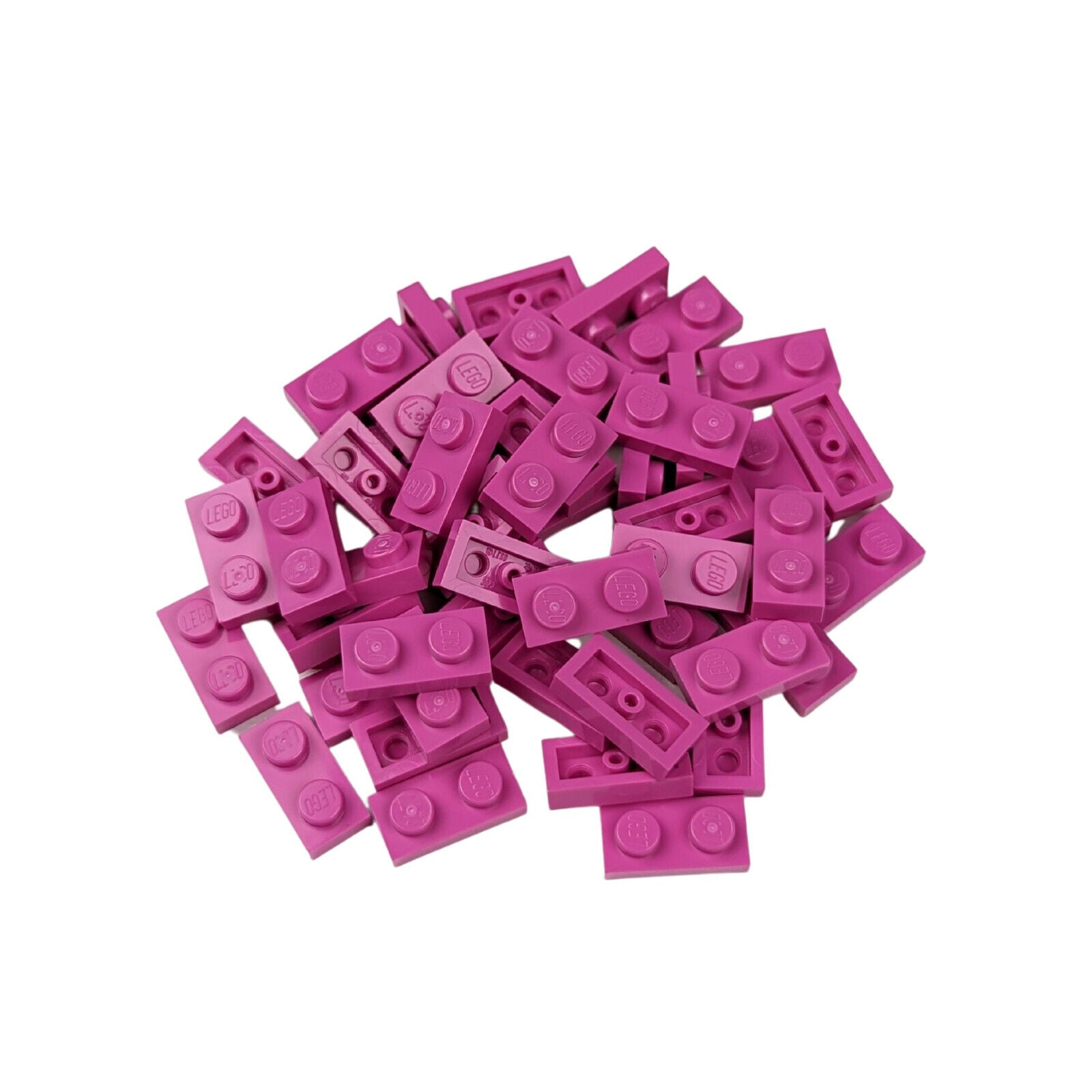 NEW LEGO  - 1 x 2 Plate - #3023 - 50 Pieces - 20+ Colors Available - StudBee