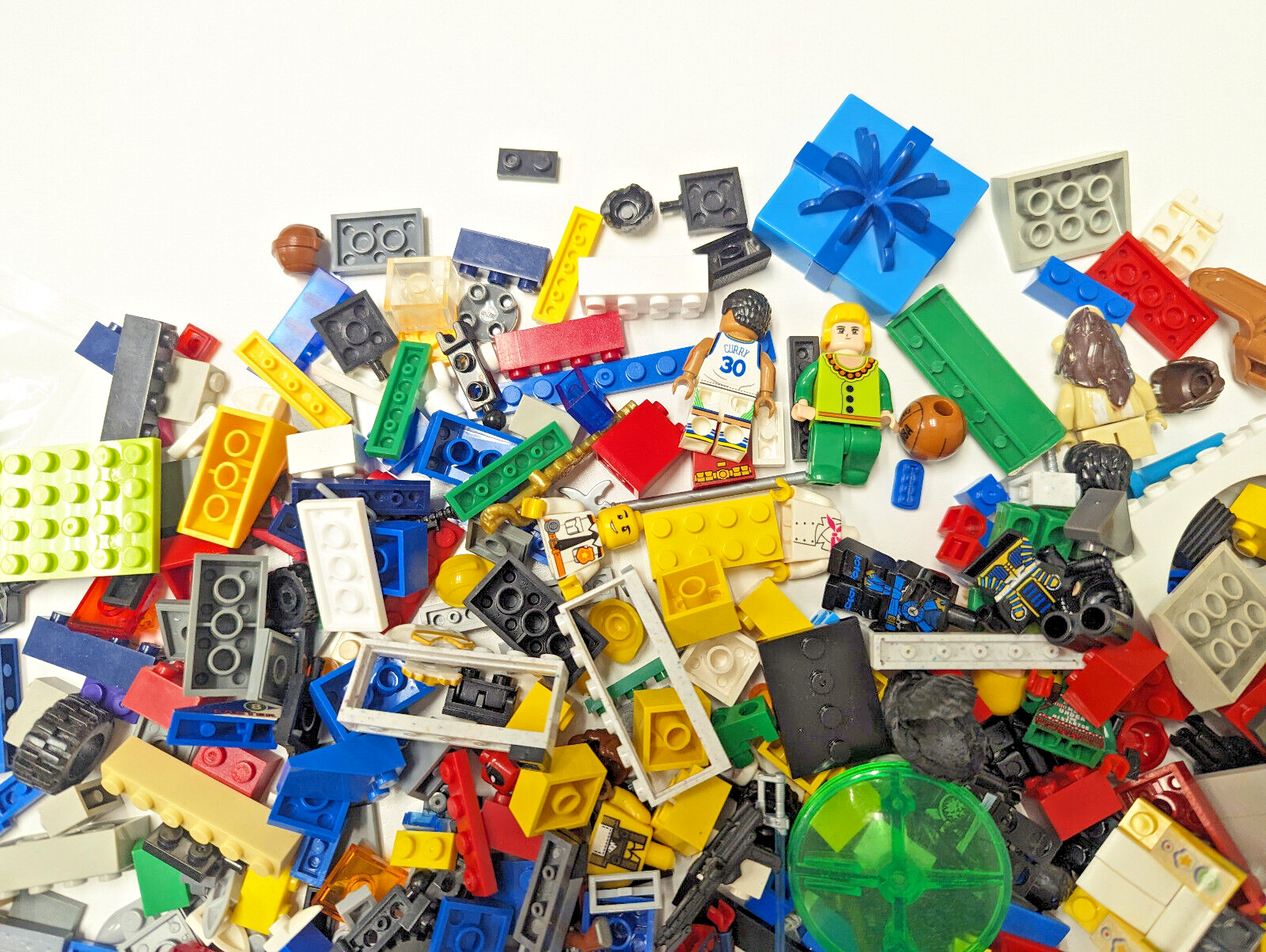 1 lb+ Bulk Building Blocks Parts & Super Hero Lot - Filler MILS Compatible - StudBee