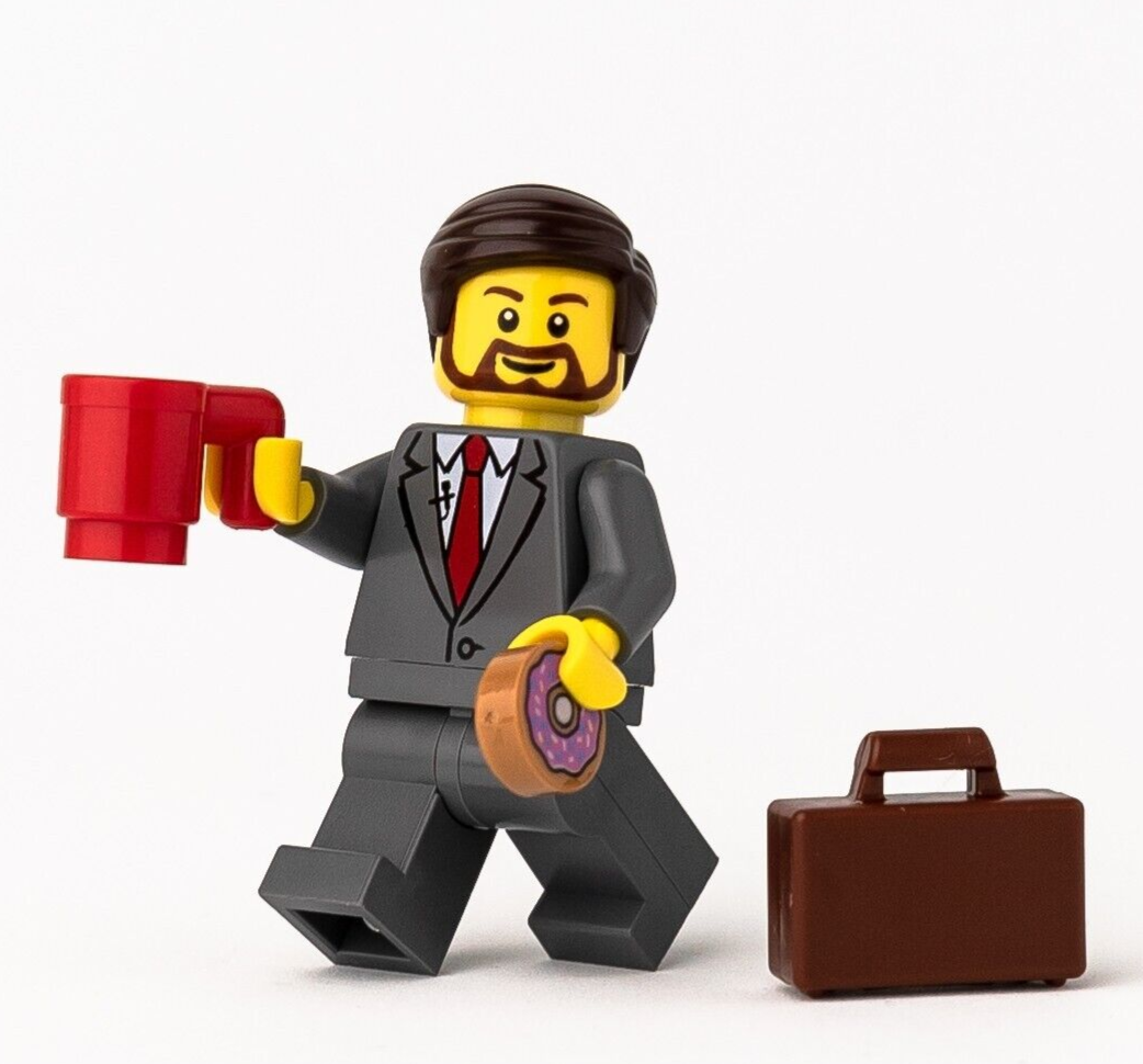 LEGO City Town Minifigure - Boss CEO Politician in Suit (twn347) 40358 - StudBee
