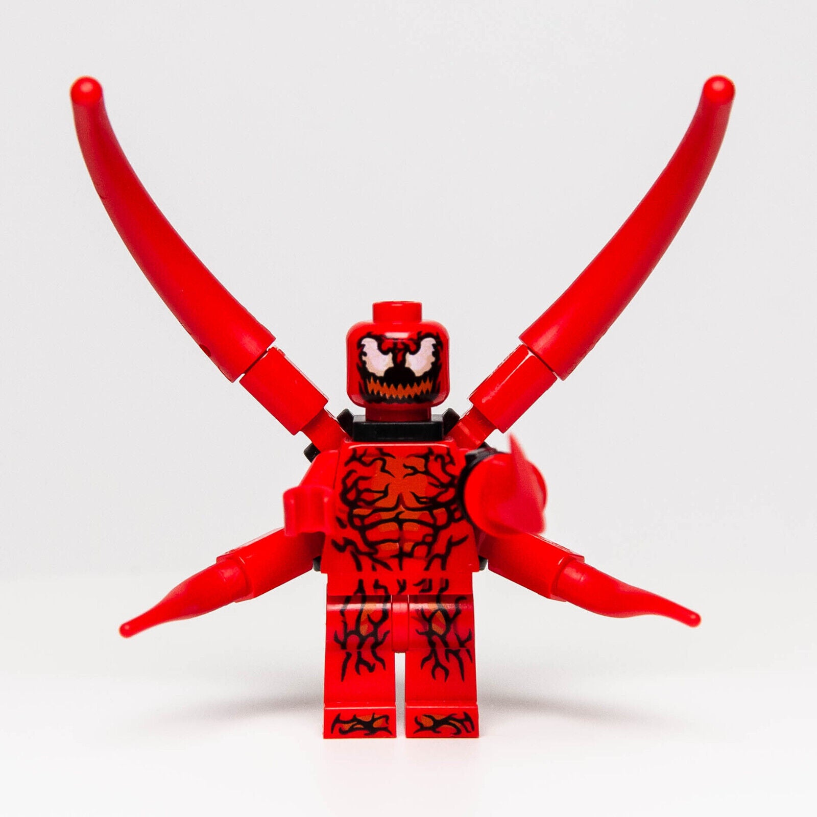 LEGO Marvel Superheroes Minifigure - Carnage (sh723) Daily Bugle 76178 - StudBee