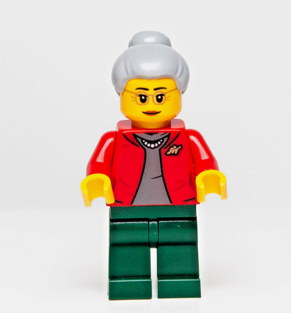 LEGO Minifigure Grandmother, Chinese New Year 80108 (hol273) - StudBee