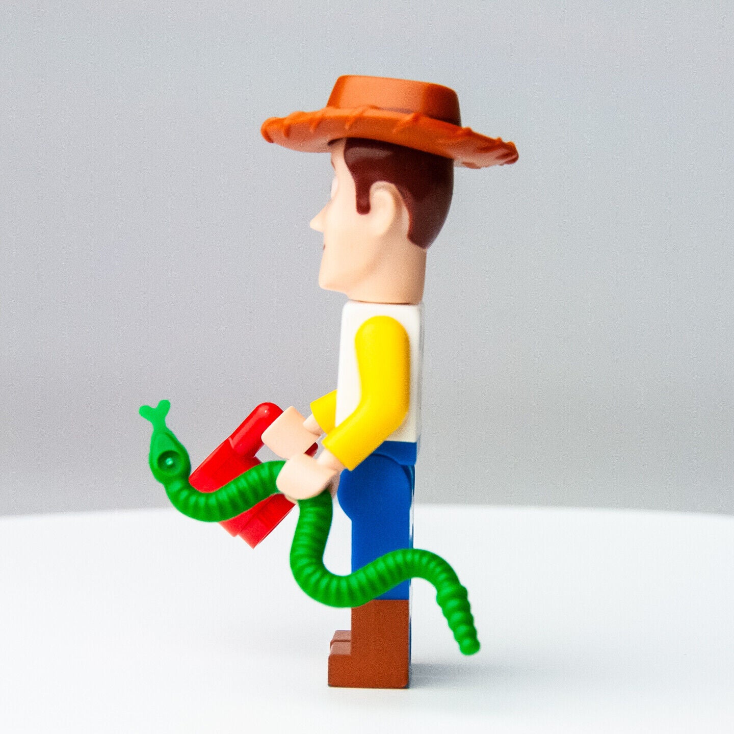 LEGO Tall Woody (w/ Snake and Mug) - Toy Story - 7597 7590  (toy003) Long Legs - StudBee