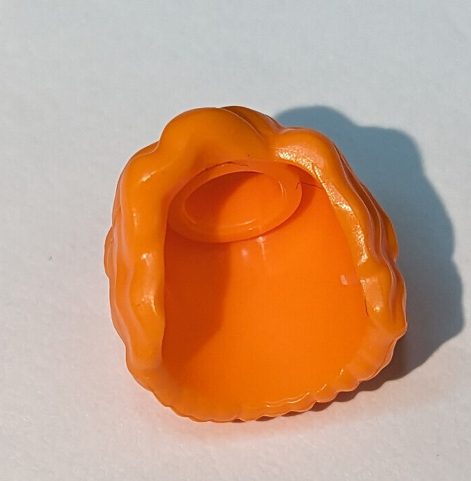 New BAM 2023 Lego Part - ORANGE Minifigure Hair Short Bushy Left Part 3061 38798 - StudBee