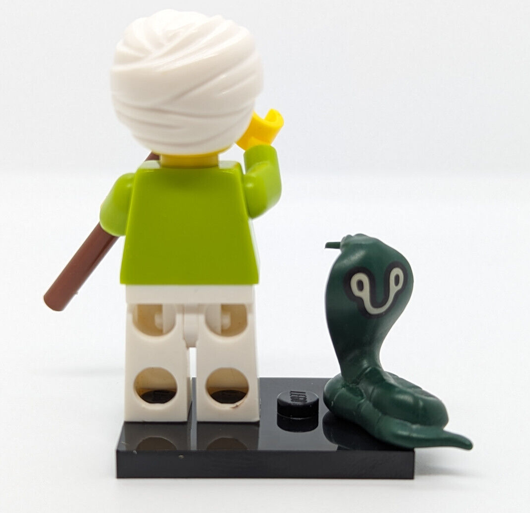 New LEGO CMF Series 13 Minifigure Snake Charmer (col13-4) 71008 col198 Cobra - StudBee
