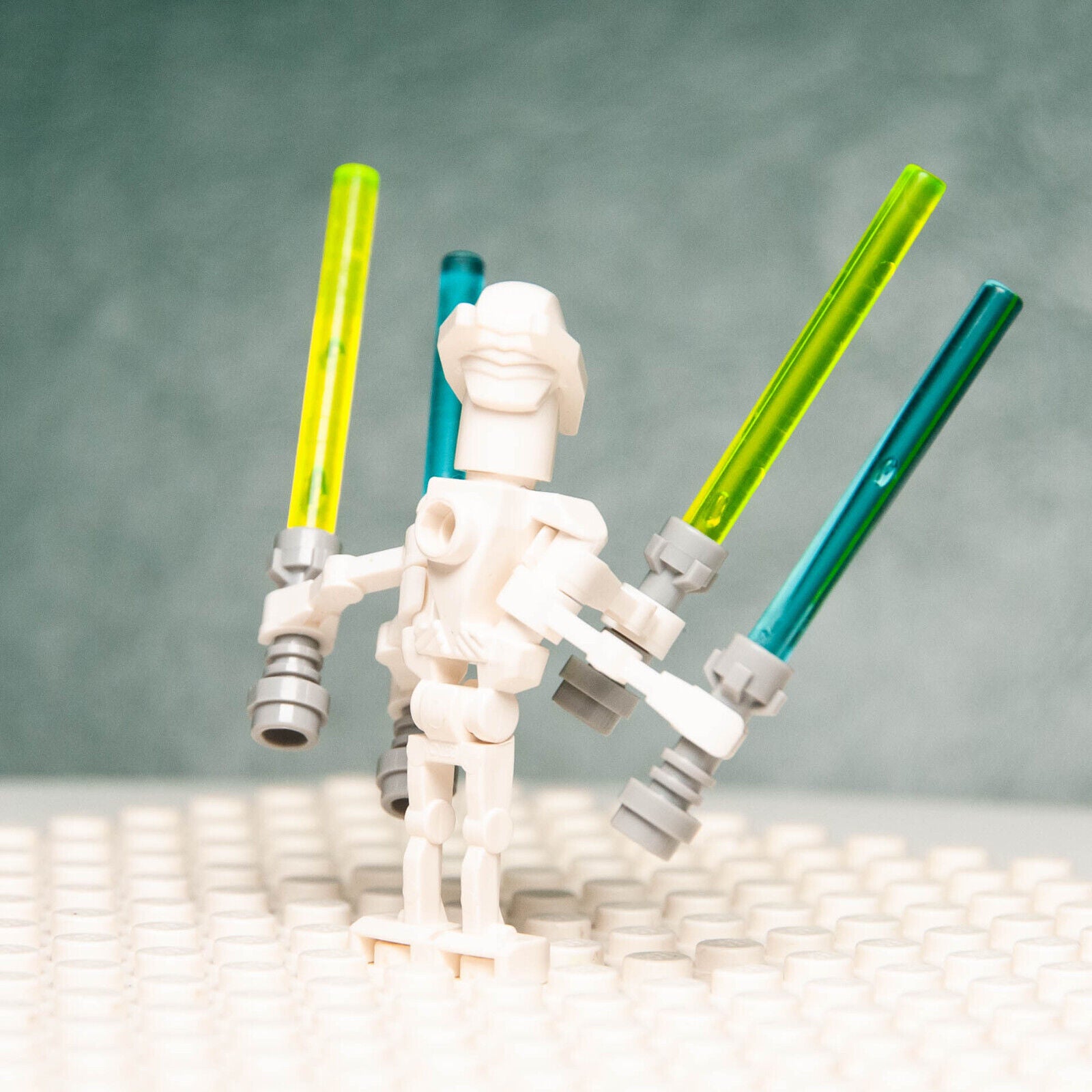 Lego Star Wars Minifigure - General Grievous, Straight (sw0134a Lightsabers 7656 - StudBee