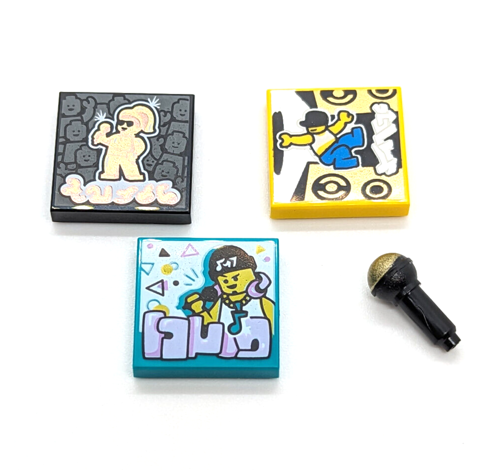 NEW Lego Vidiyo Minifigure - HipHop Robot (vid014) Beatbox DJ 43107 - StudBee