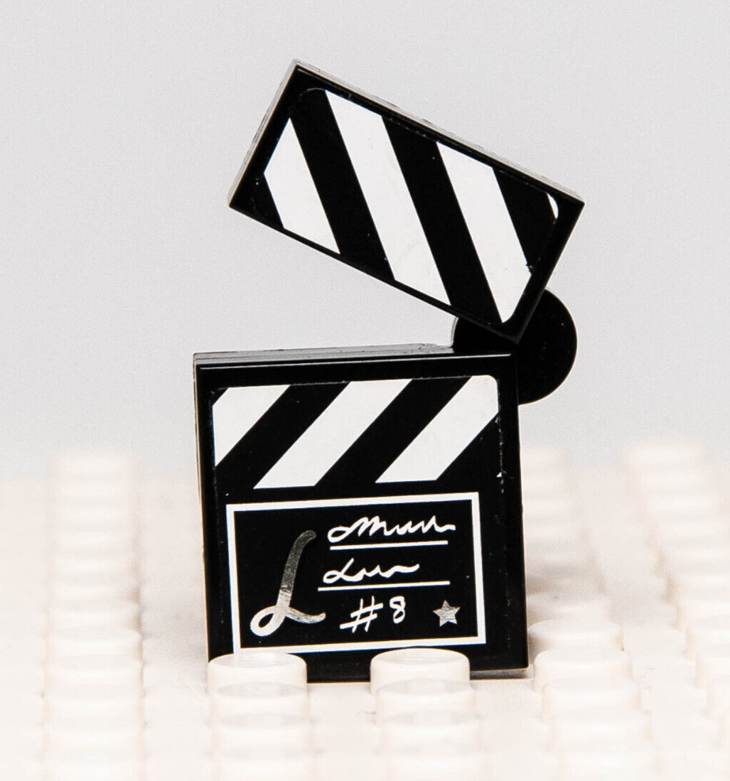 Lego Camera Clapboard from Pop Star TV Movie Studio 41117 Director (frnd - StudBee