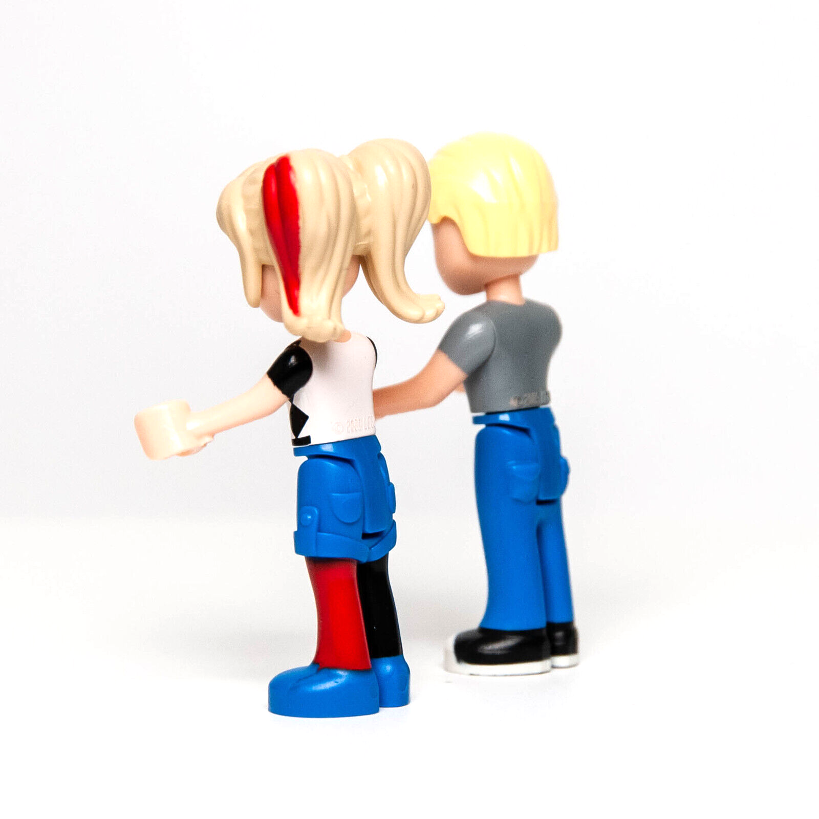 (Lot of 2) LEGO DC Superhero Girl Harley & Steve from 41231 Minifigures (shg - StudBee