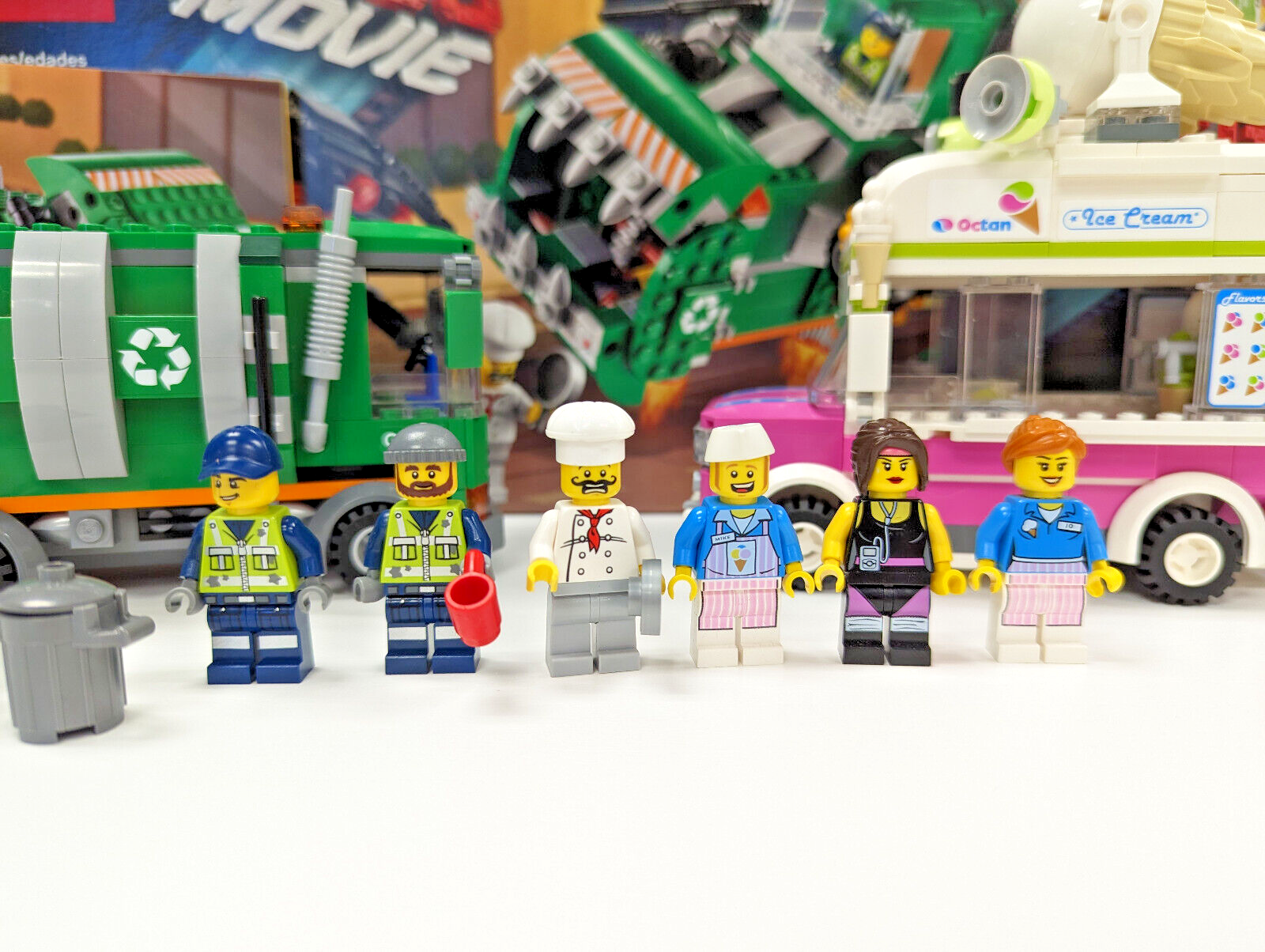 The LEGO Movie Set Lot: Trash Chomper 70805 & Ice Cream Machine 70804 - StudBee