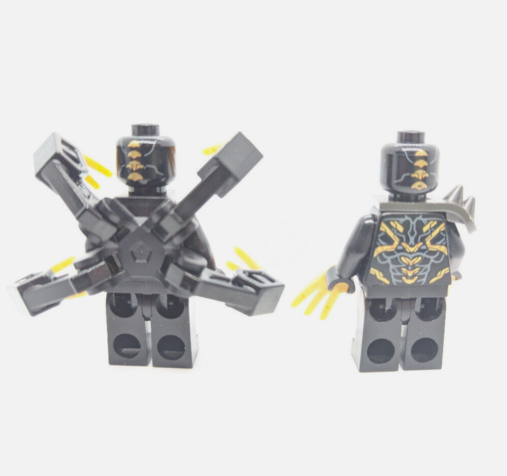 LEGO Marvel Outrider Minifigure Lot - Shoulder Armor, Claws 76123 (sh562 sh561) - StudBee