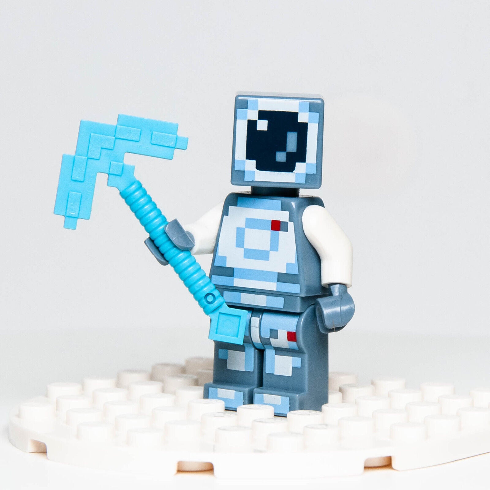LEGO Minecraft Minifigure - Skin 4 Pixelated Spacesuit Skin Pack 2 (min037) - StudBee