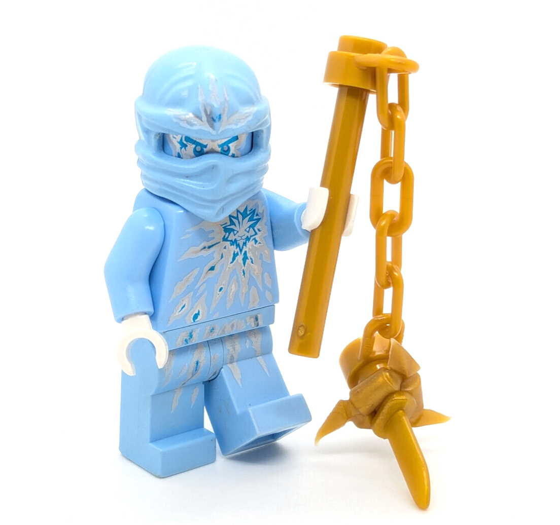LEGO Ninjago Minifigure Zane NRG njo069 9590 Ice Energy Rise of