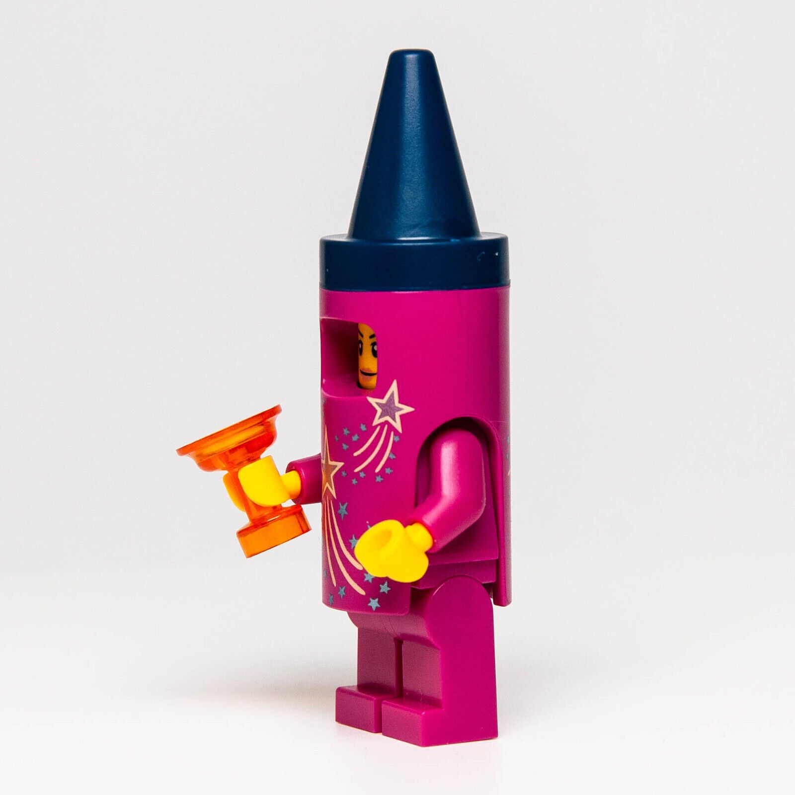 New Lego BAM 2023 Minifigure Firecracker Costume w/ Champagne Glass - StudBee