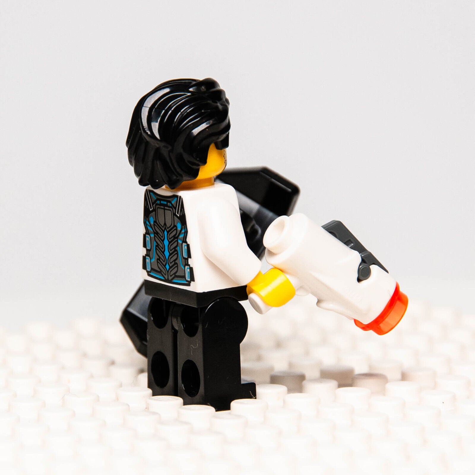 LEGO Ultra Agents Minifigure - Jack Fury w/ Shield & Gun (uagt001) 70161 - StudBee