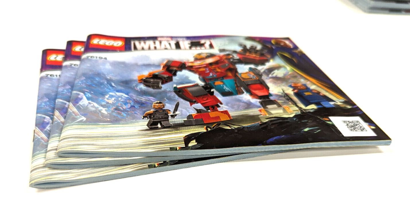 New Lego -Instruction Manual Only - 76194 Tony Stark’s Sakaarian Iron Man - StudBee
