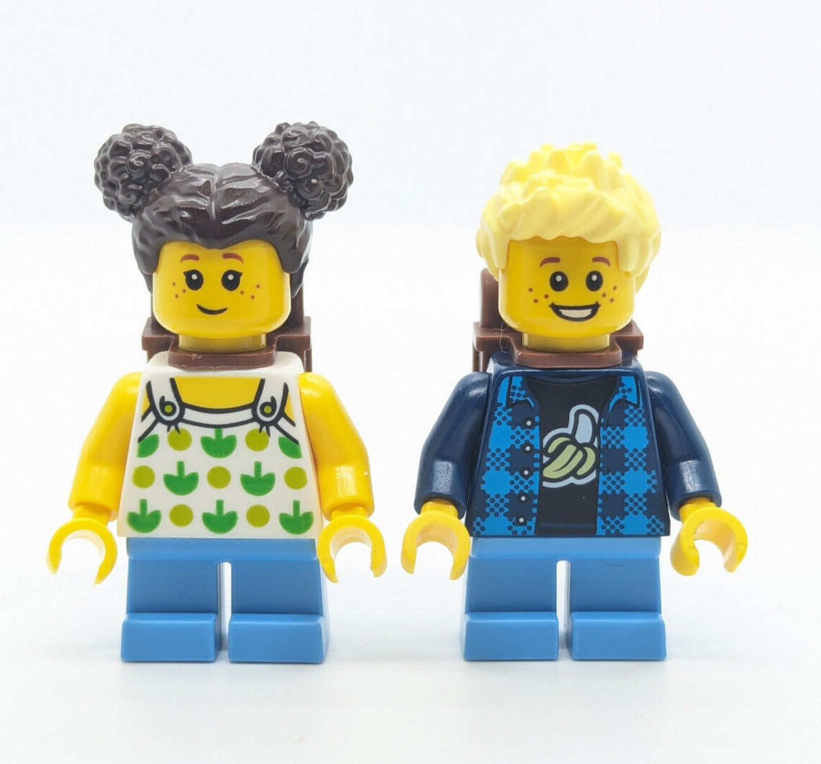 Lego Kids' Playground 30588 Minifigure Lot: Girl (cty1333) & Boy (cty1332) Skate - StudBee