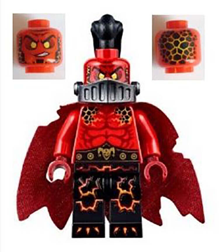 NEW Lego Nexo Minifigure - General Magmar (nex051) 70321 - StudBee