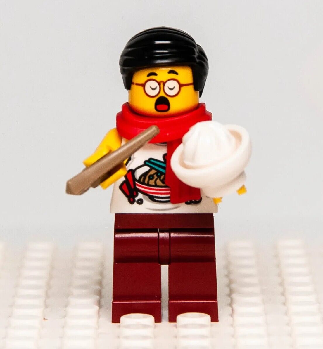 Lego Monkie Kid Minifigure - Mr. Tang Noodle Shirt (mk062) 80026 80036 Dumpling - StudBee