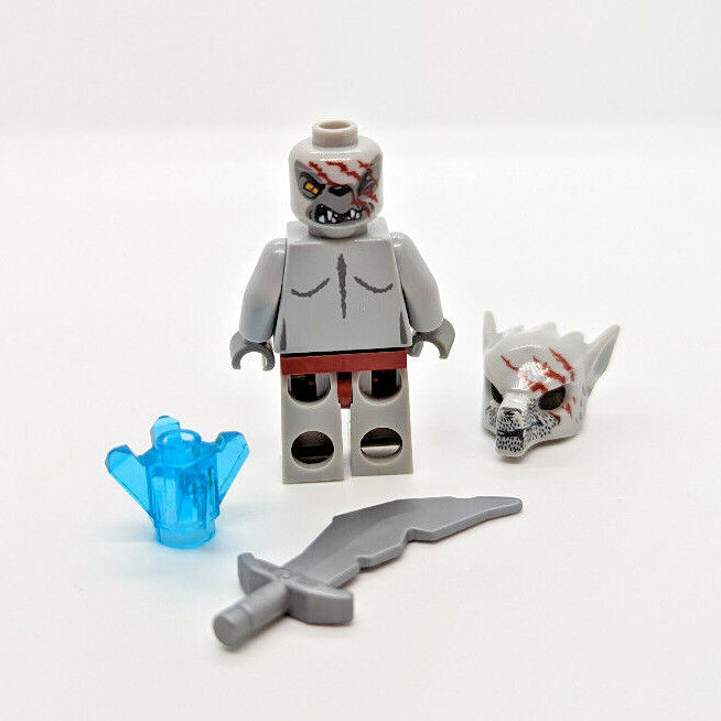 Lego Legends Of Chima Minifigure Winzar (Loc009) with Sword and Crystal - StudBee