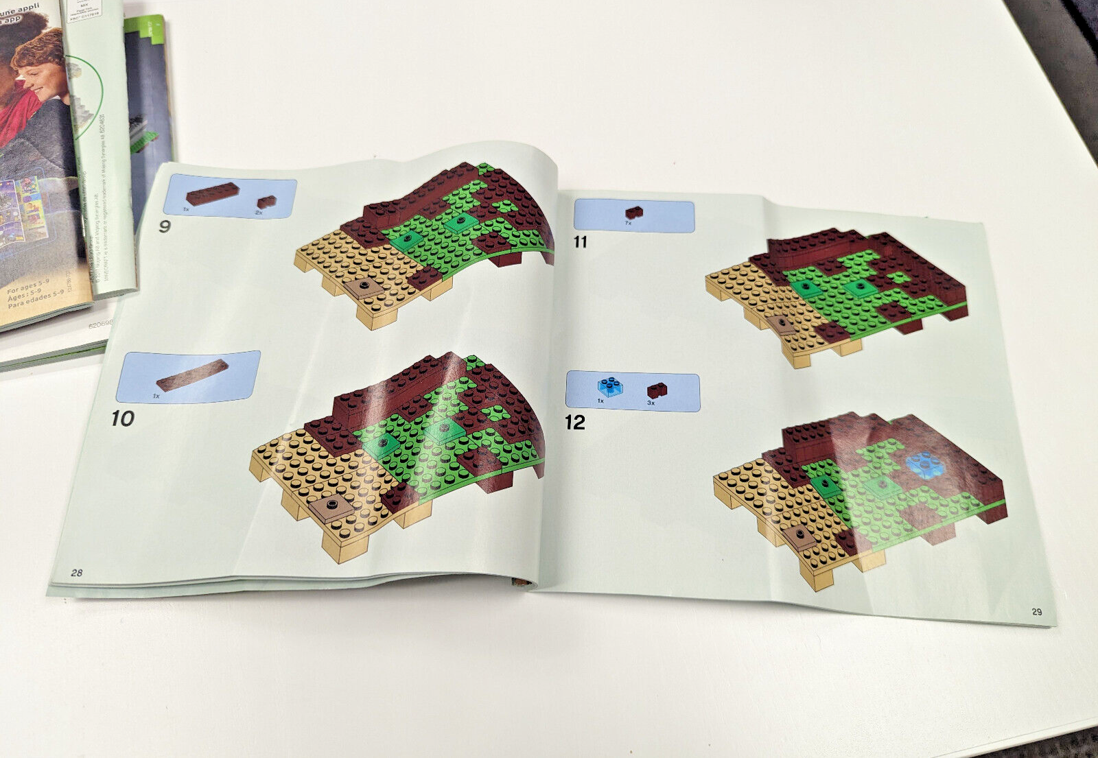LEGO MINECRAFT The Crafting Box 2.0 Set 21135 Instruction Manuals 1-5 - StudBee