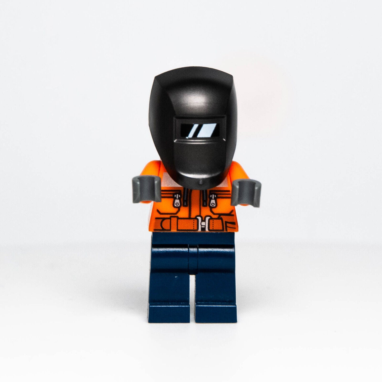 Lego City Fire Minifigure - Welder in Safety Jacket (cty1115) 60248