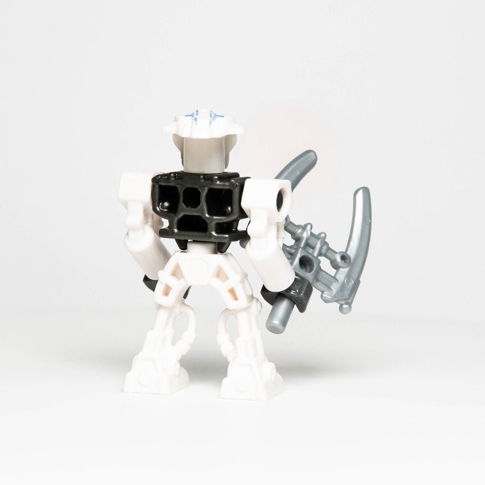 LEGO Bionicle Mini: Barraki Pridak Minifigure 8926 8927 Pearl Dark Gray (bio014a