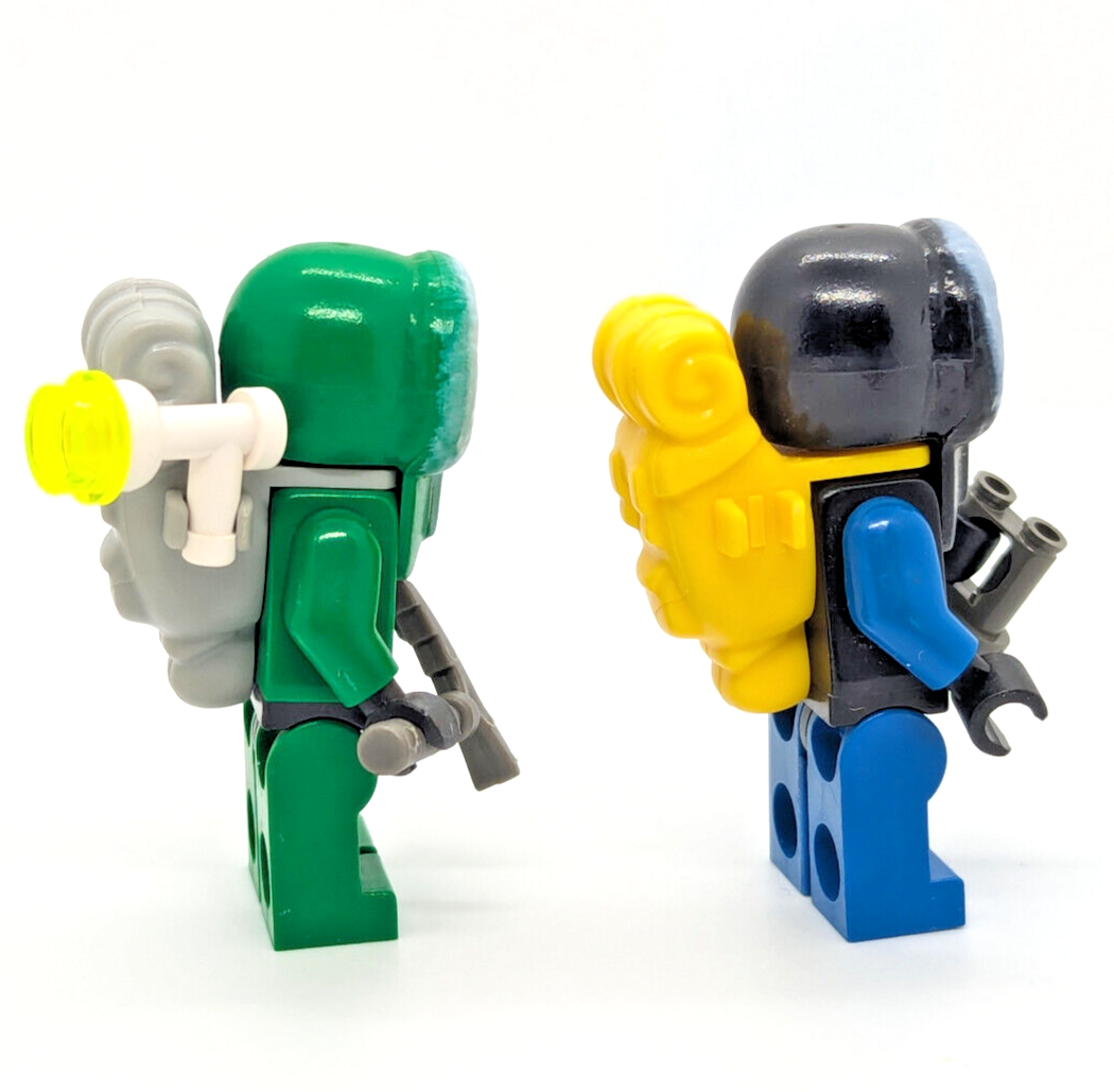 LEGO Arctic Minifigure Lot & Polar Bear - Outpost - 6520 (arc003 arc008 (brr