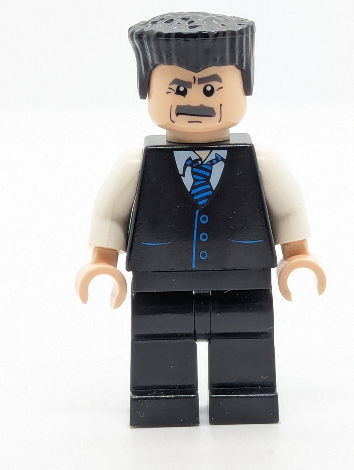 LEGO J. Jonah Jameson Minifigure w/ Doc Ock Newspaper (spd017) 4855 Bugle Train - StudBee