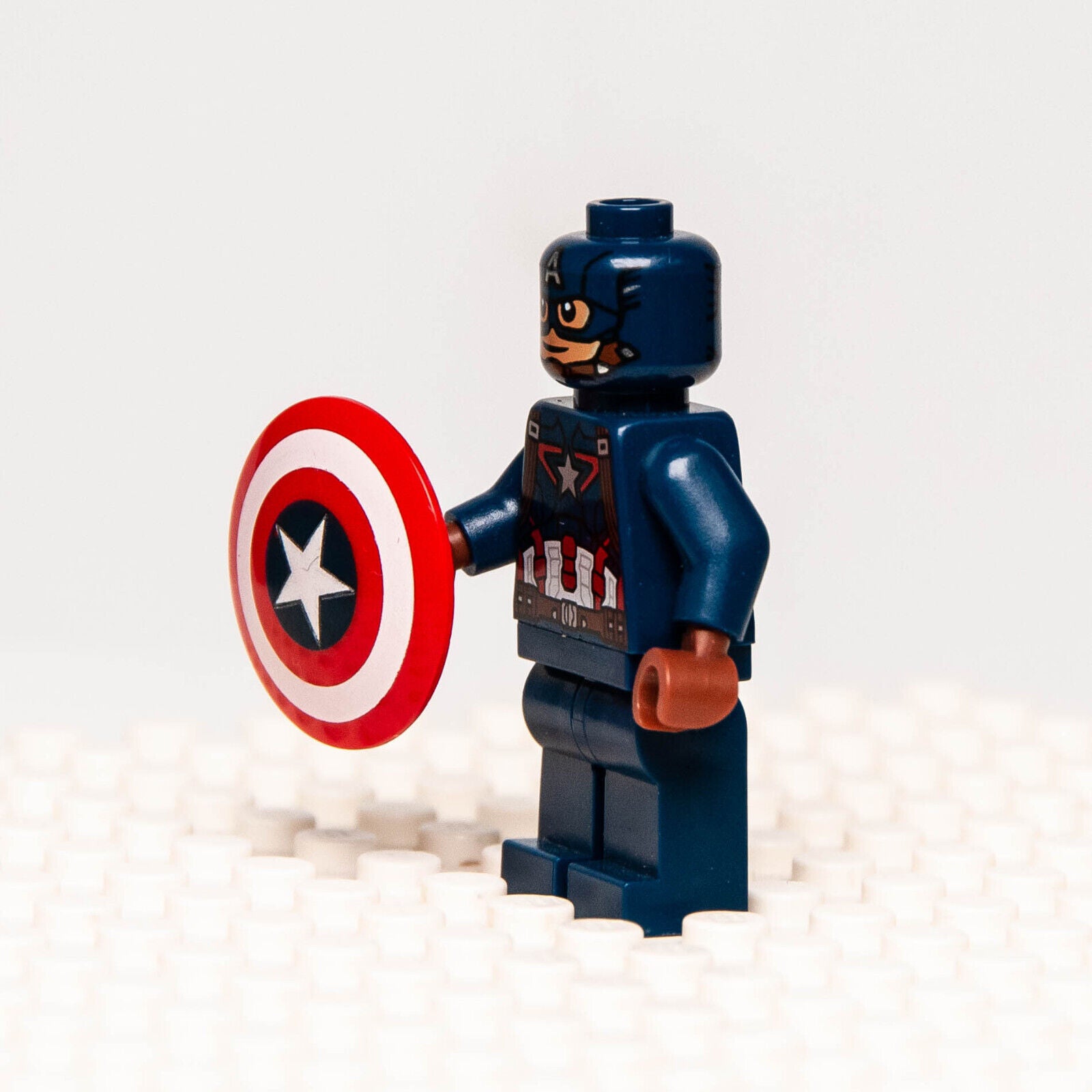 LEGO Marvel Avengers Captain America Minifigure (sh177) 30447 76032 76041 76067 - StudBee