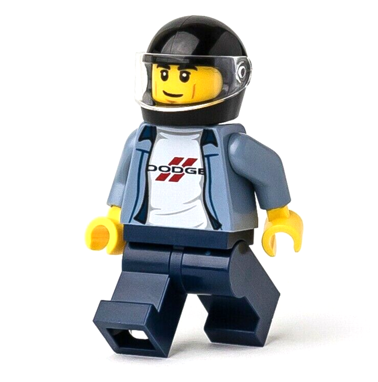 New LEGO 1970 Dodge Charger R/T Driver Minifigure - 75893 (sc072) - StudBee