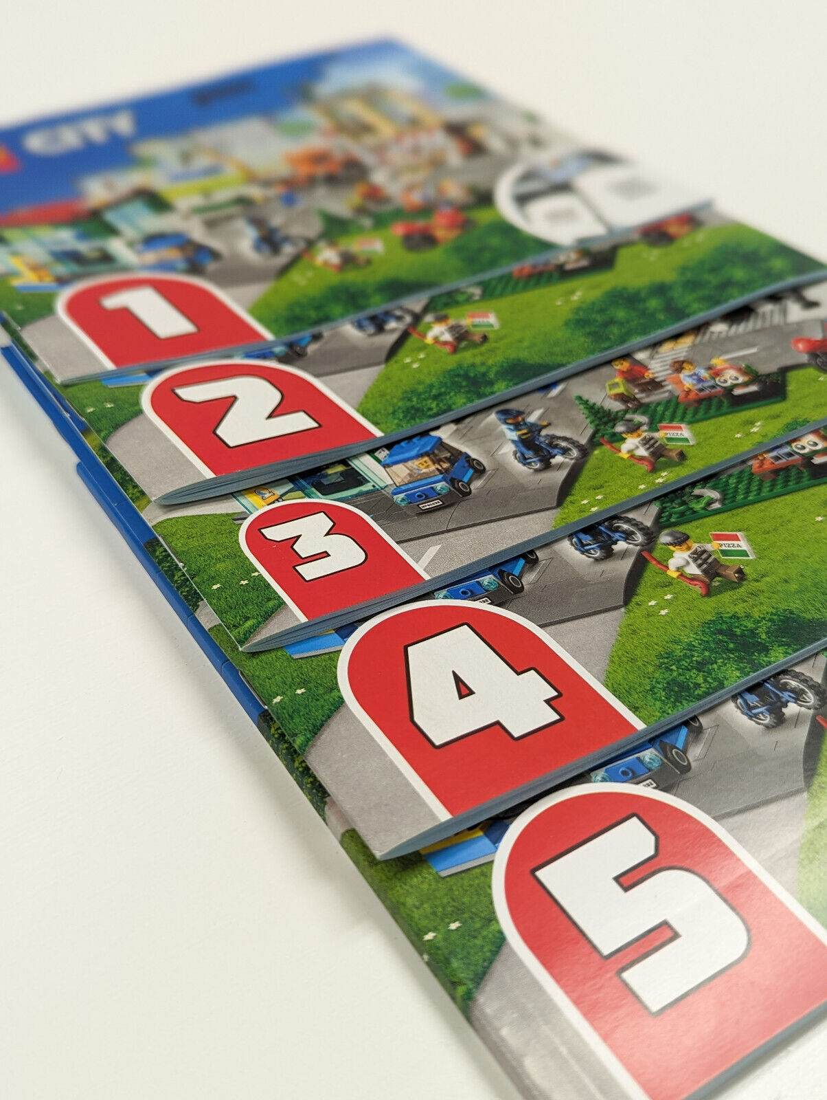 New LEGO 60292 City Town Center **Lot of 5 - Booklets Only** - StudBee