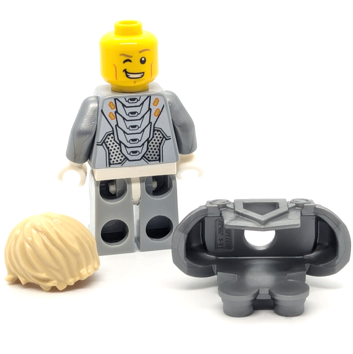 LEGO Nexo Knights Minifigure - Lance (nex037) Foil Pack #1 271601 Silver Armor