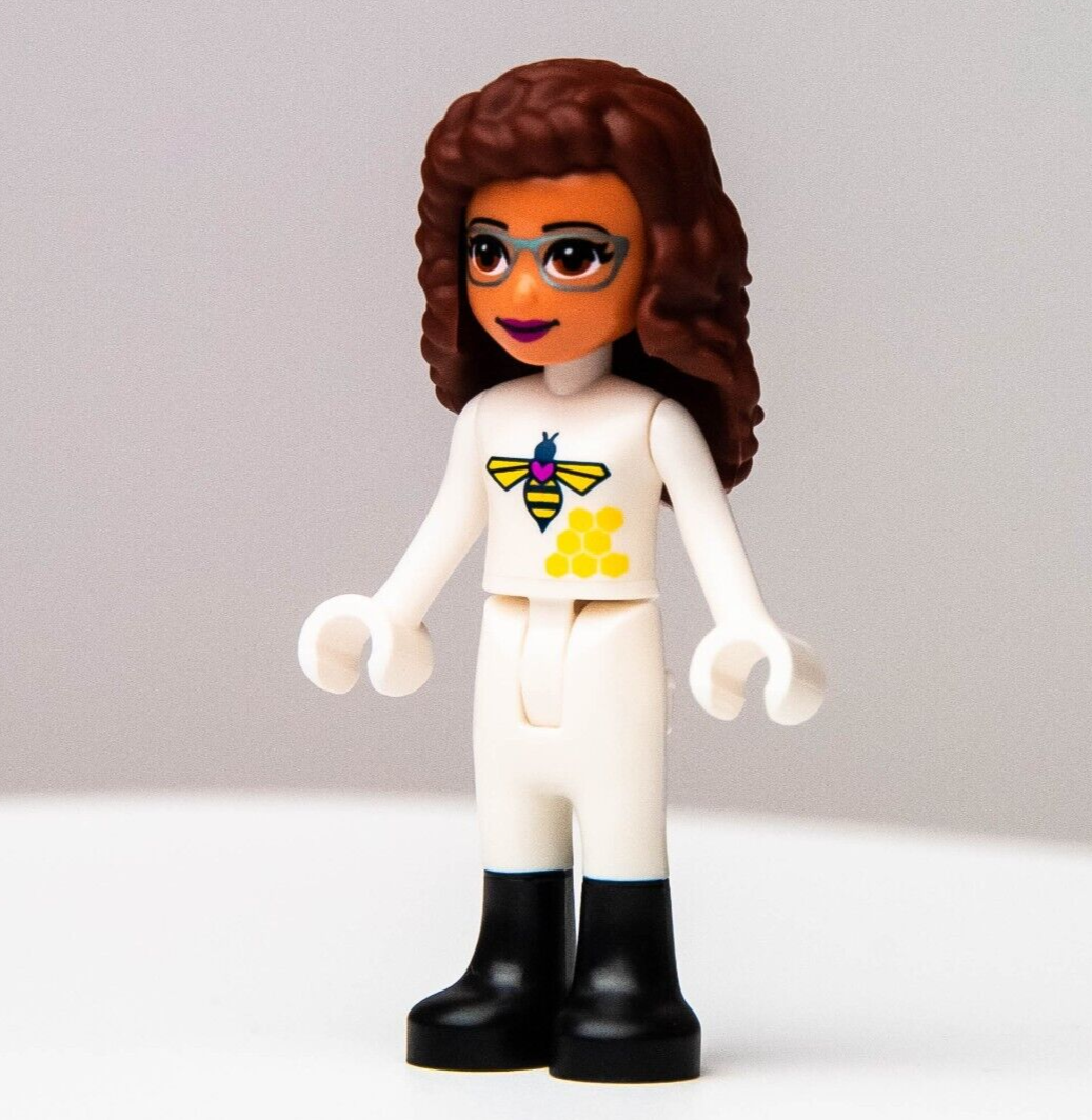 NEW Lego Friends Minifigure: Olivia Bee Suit Friendship Tree House 41703 frnd498 - StudBee