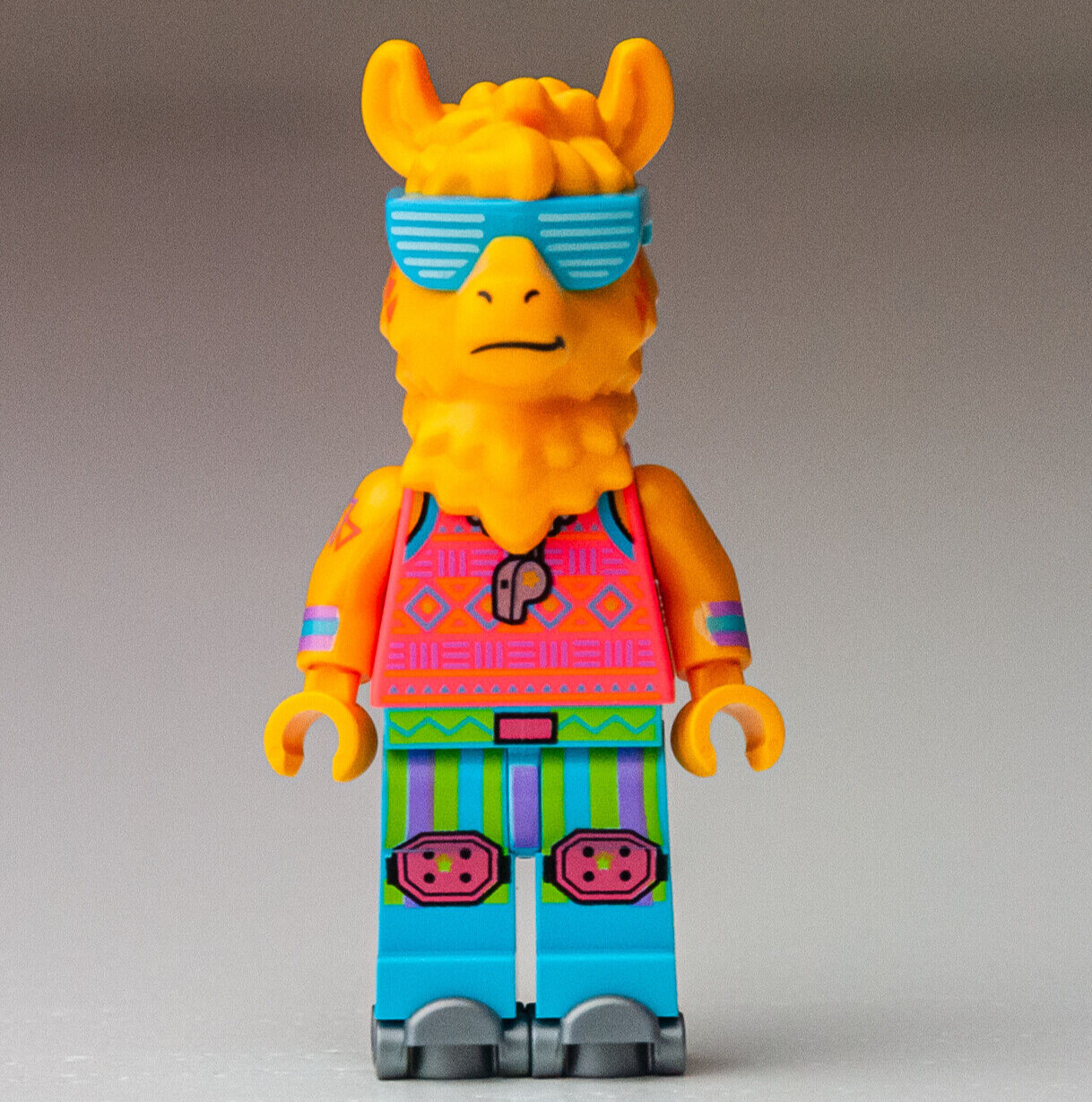 Party Llama w/ Skates - BeatBox 43105 LEGO Vidiyo Minifigure (vid004a) - StudBee