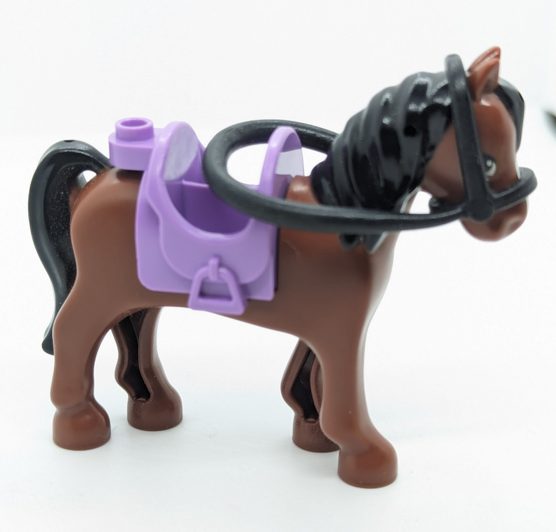 LEGO Friends Minifigure Stephanie & Lot Accessories 41057 frnd068 Horse Show - StudBee