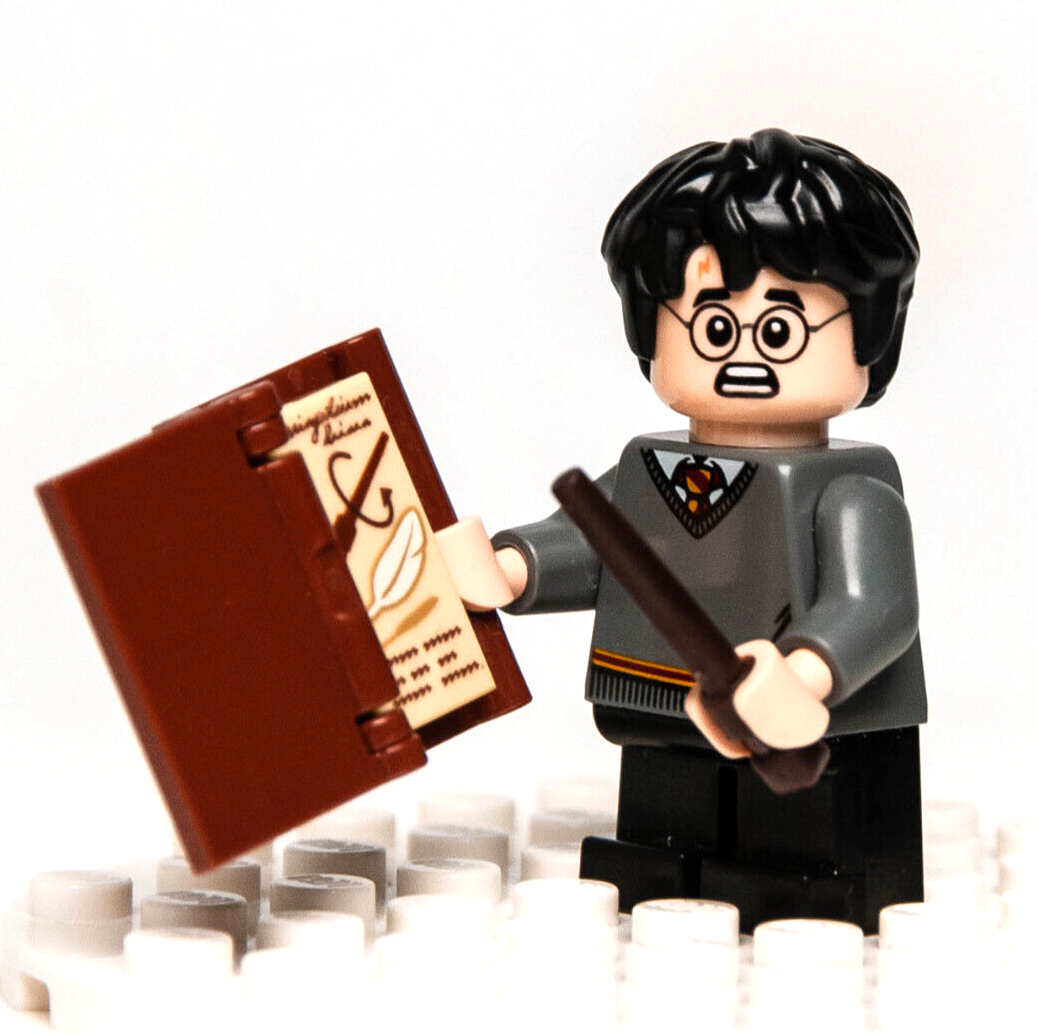 LEGO Harry Potter Minifigure in Gryffindor Sweater, Short Legs (hp150) 30407 - StudBee