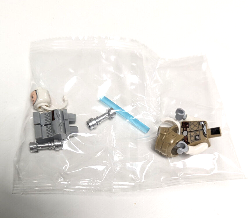 SEALED New LEGO Luke Skywalker Hoth Uniform Advent Minifigure (sw1143) 75340 - StudBee