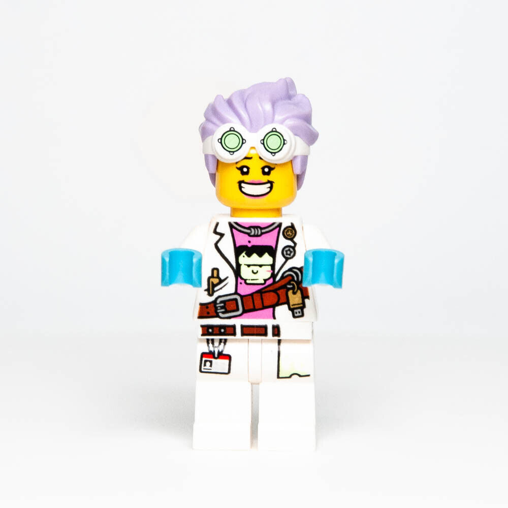 LEGO Hidden Side Minifigure: J.B. Watt Scientist - Smile Annoyed (hs002) Lab