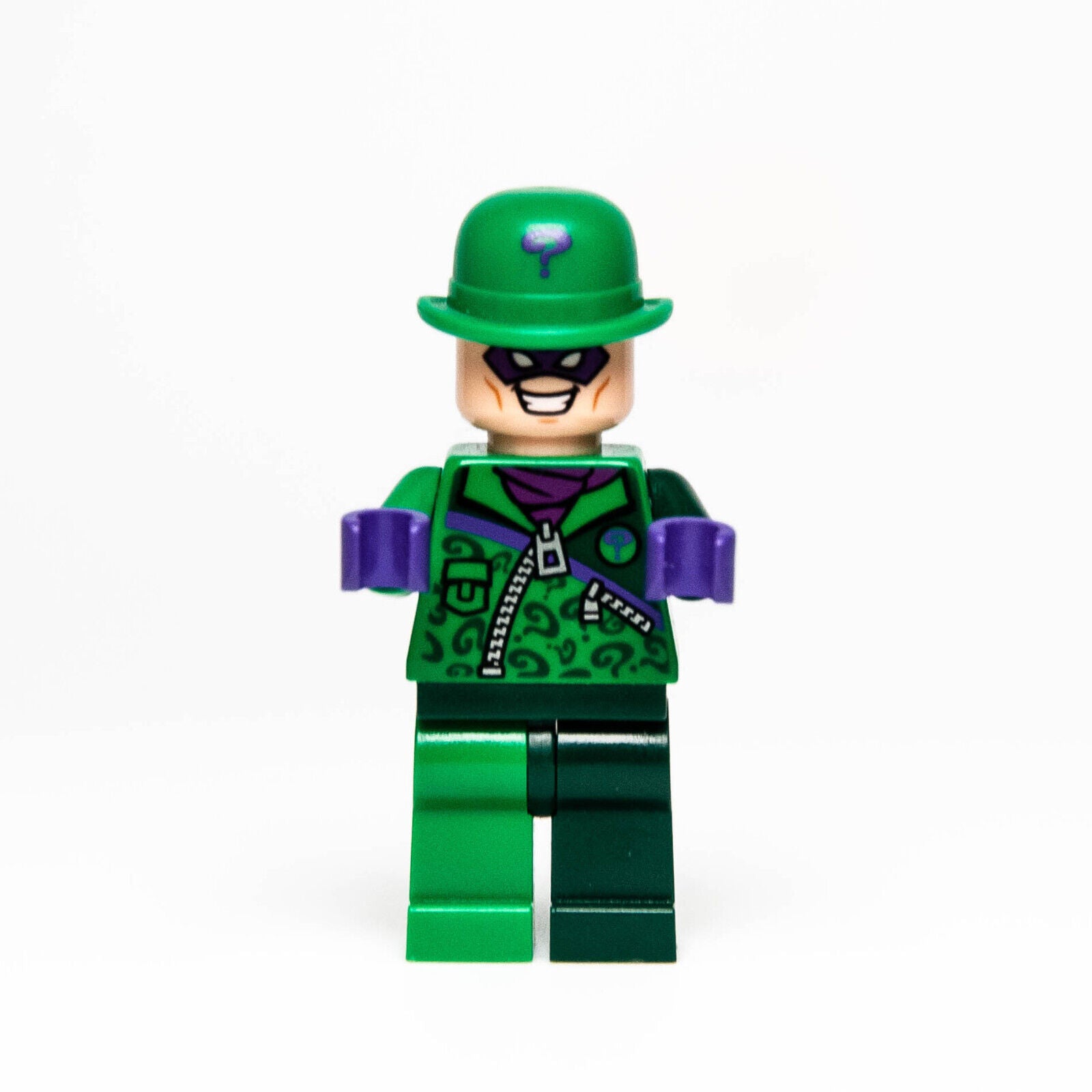 LEGO The Riddler - DC Batman II Minifigure - 76012 (sh0088) Dark Green - StudBee